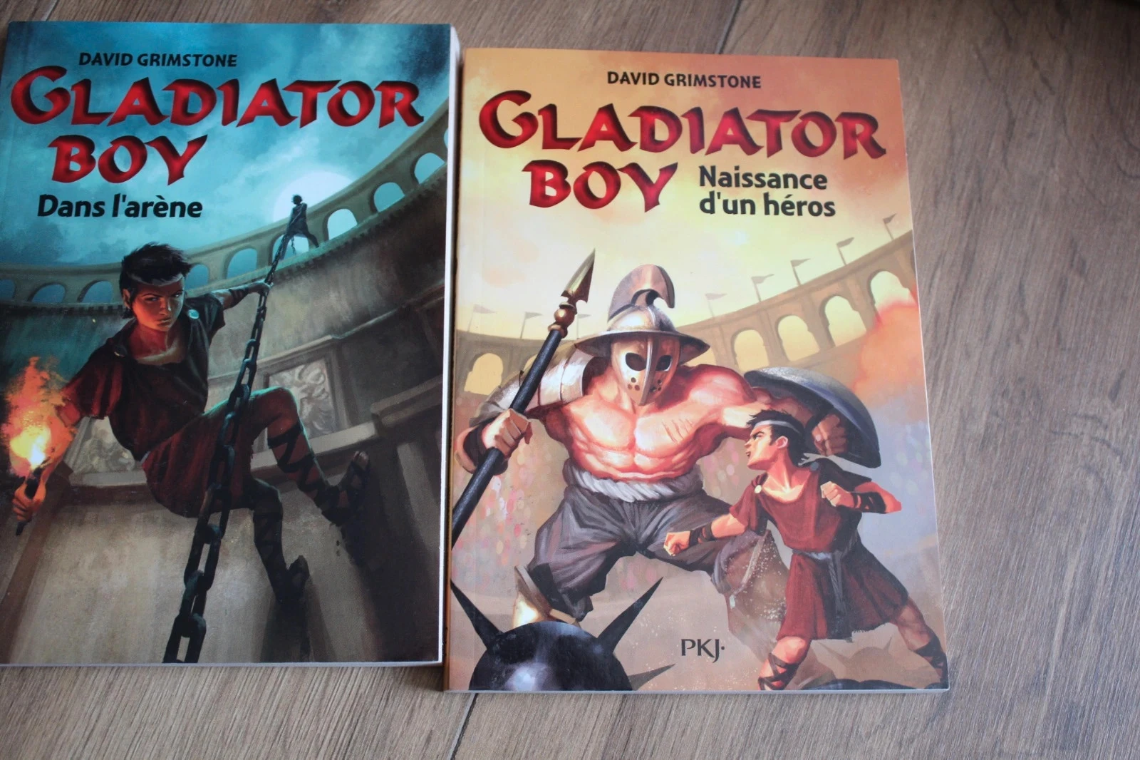 Lot 2 Livros Gladiator Boy - David Grimstone (Tomes 1 & 2) – photo 3